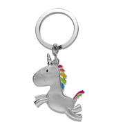 Metal Unicorn Keychain